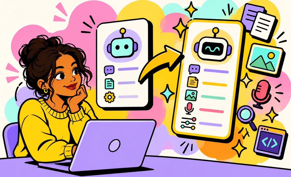 Illustration : comparer ChatGPT gratuit et ChatGPT Plus