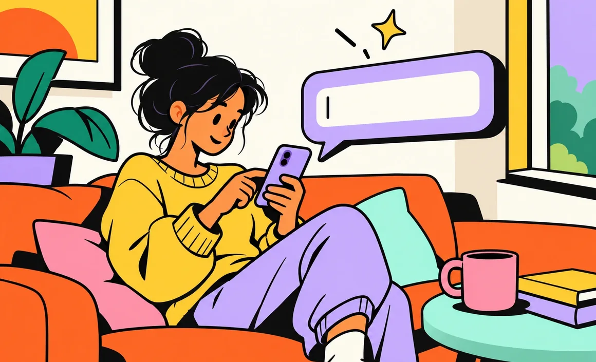 Illustration : poser sa première question à ChatGPT depuis son smartphone